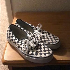 Checkered vans